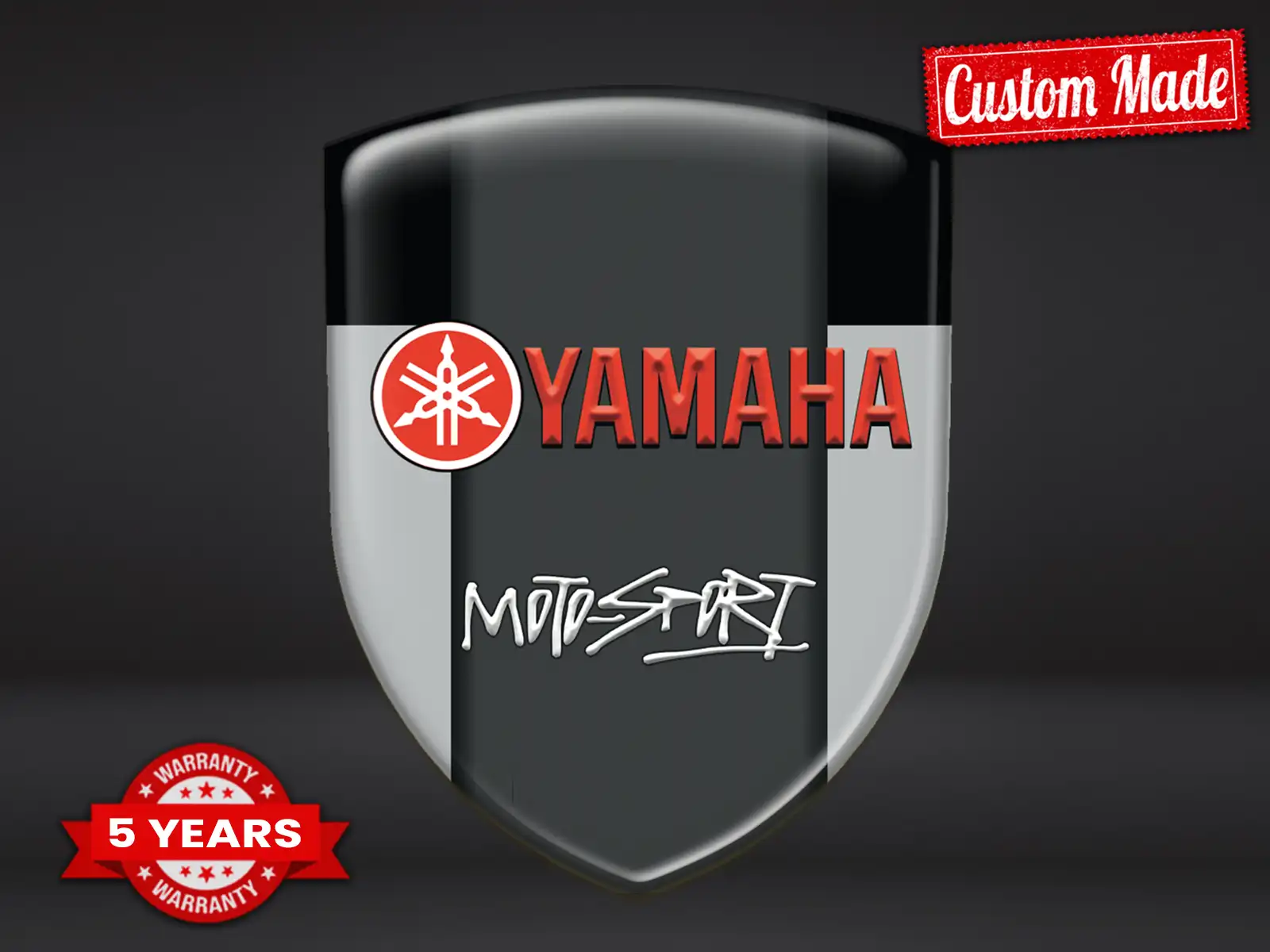 Yamaha Autocollant Résine Style Premium Décalcos Drift Limité